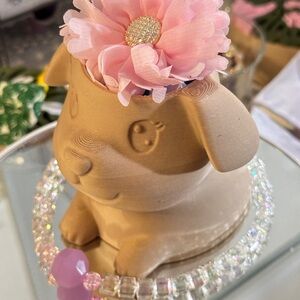 Handmade stretchy  Dog Collar $15 each